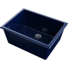 Мойка OMOIKIRI OKINOSHIMA 61-U/I-IB GLOSSY ART COLLECTION Natceramic/indigo blue 4911261