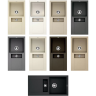 Мойка OMOIKIRI SAKAIME 86-2-GR Tetogranit/leningrad grey 4993560